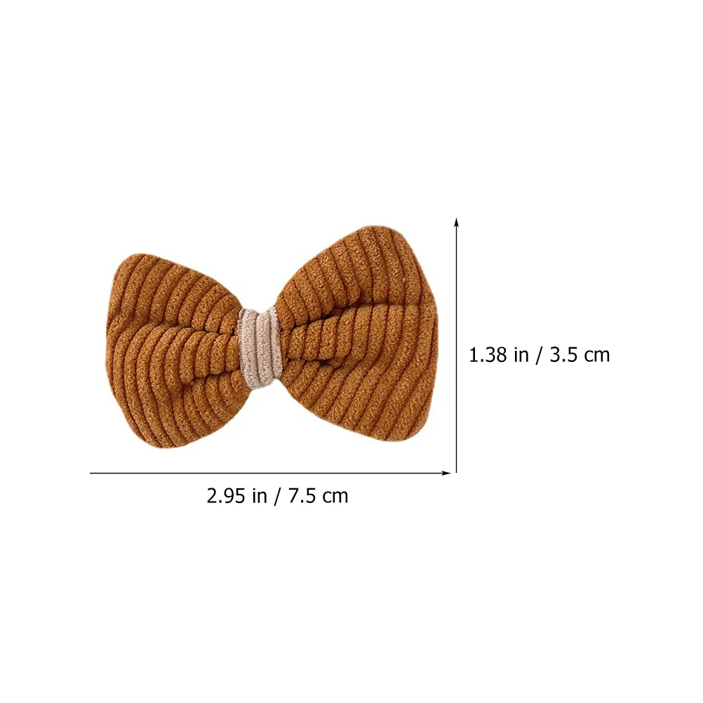 

6 Pcs Hairpin Headgear Barrettes Bow Clips for Strawberry Toddler Girl Bows Polyester Girls Accessories Child Small