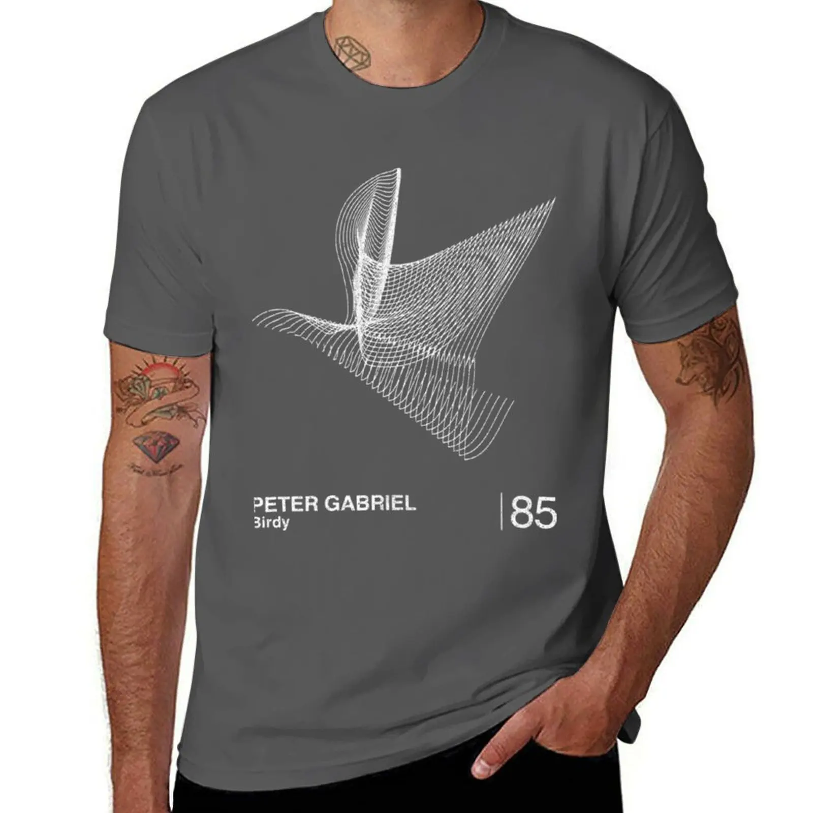 

Peter Gabriel T-ShirtPeter Gabriel _ Minimalist Graphic Design Fan Artwork T-Shirt Basic Plain Tee for Spring and Summer