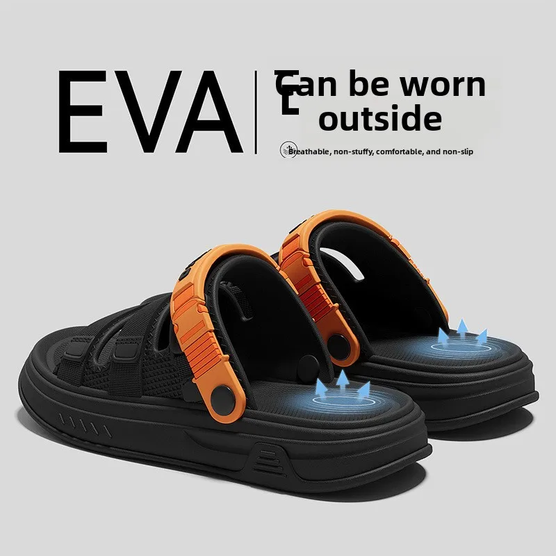 2026 Bequeme Herren-Sandalen Sommer Leichte Lässige Outdoor-Strand-Urlaubspantoffeln Modische Atmungsaktive Schuhe Größe 40-45 – Detail 10
