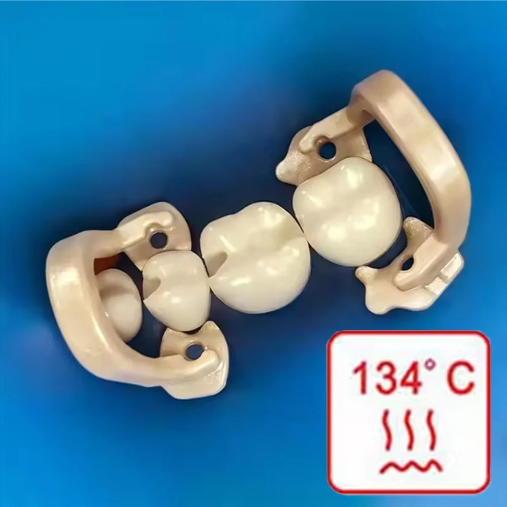 

2Pcs Dental Rubber Dam Clamps Kit Resin Barrier Clips for Tooth Isolation Treatment Dentistry Instruments