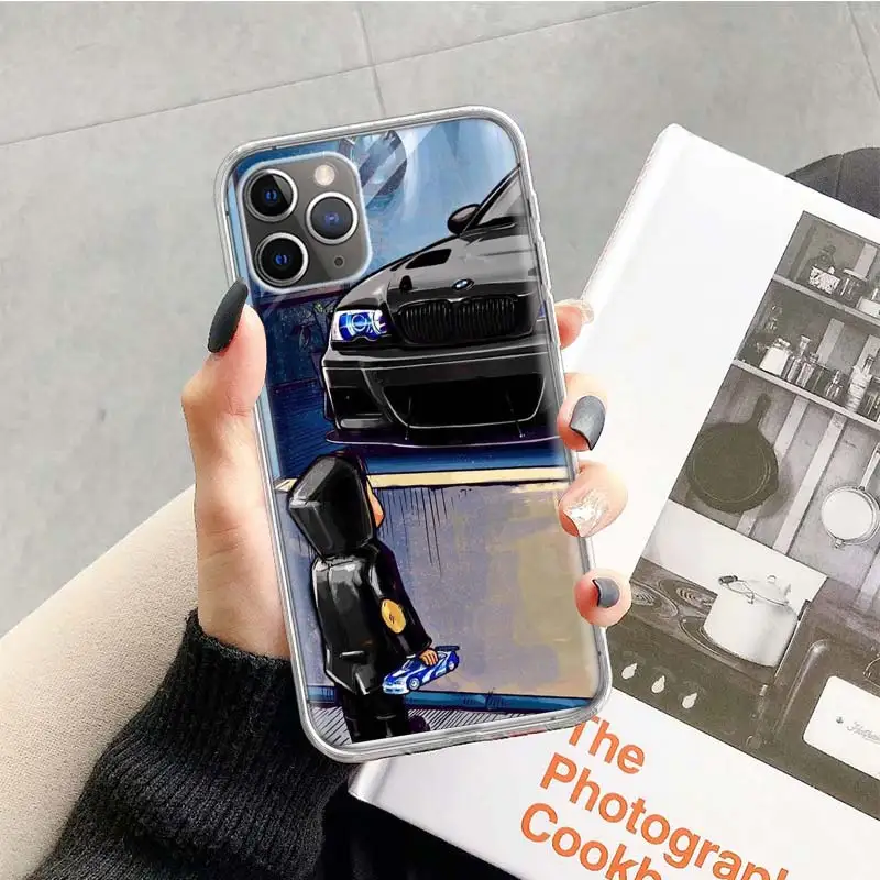 Boy Girl See Sports Car Jdm Drift Phone Case For Apple iPhone 17 Air 16 15 Plus 14 + 13 Mini 12 11 Pro Max 7 8 SE 16Max Soft She