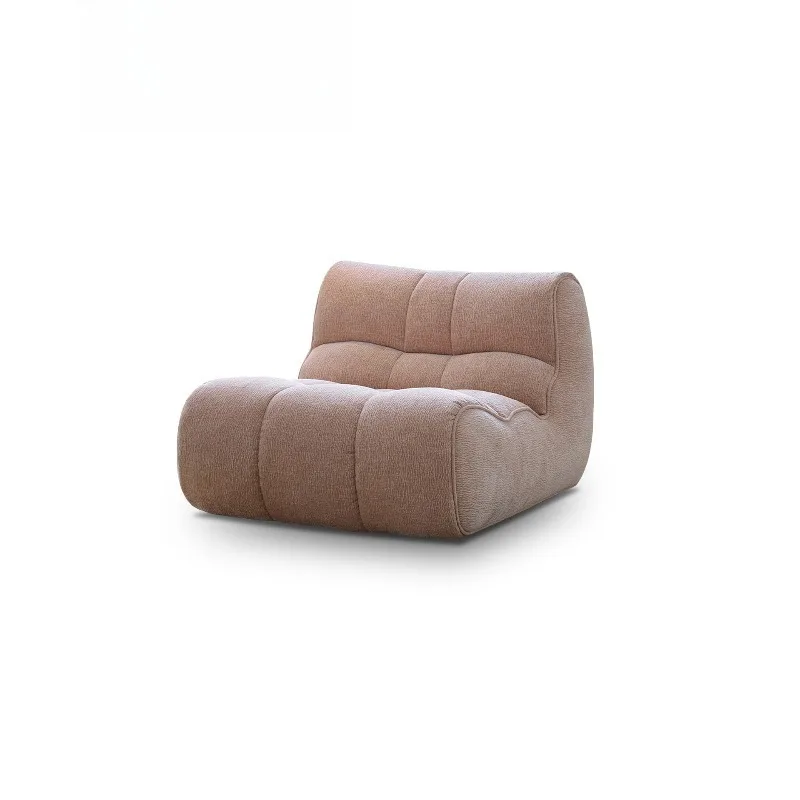 

Single sofa modern simple cream style bedroom lazy leisure sofa chair