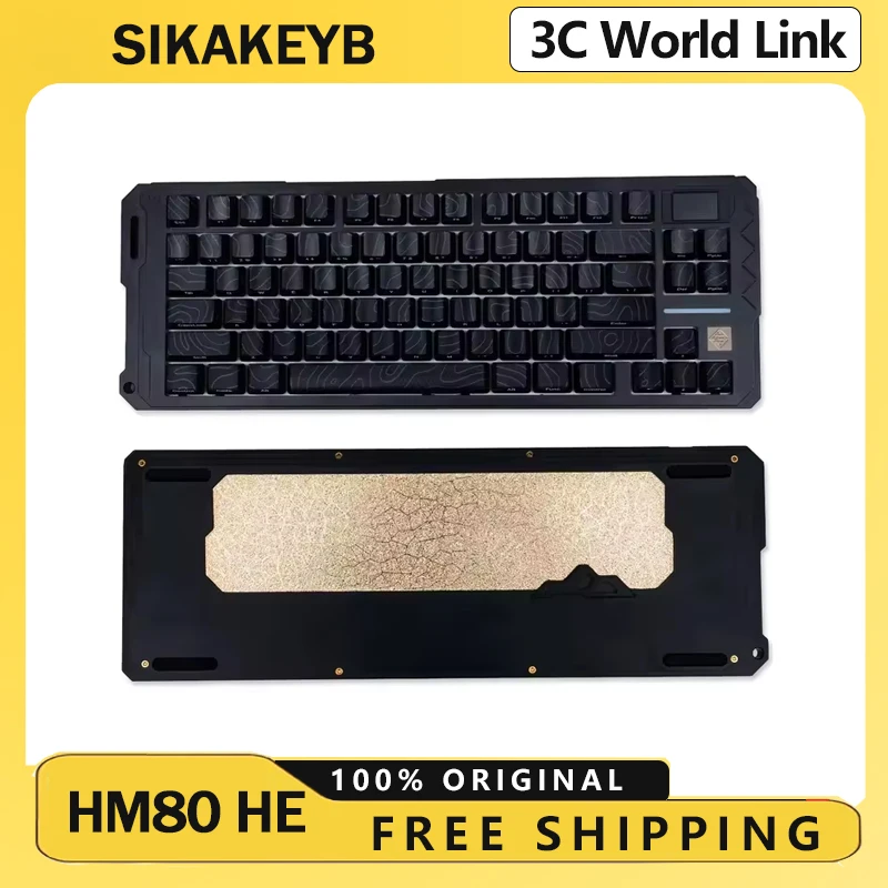 

Sikakeyb Castle Hm80 HE Клавиатура с магнитным переключателем Проводная клавиатура из алюминиевого сплава RGB Gateron 8k Игровая клавиатура для Valorant FPS