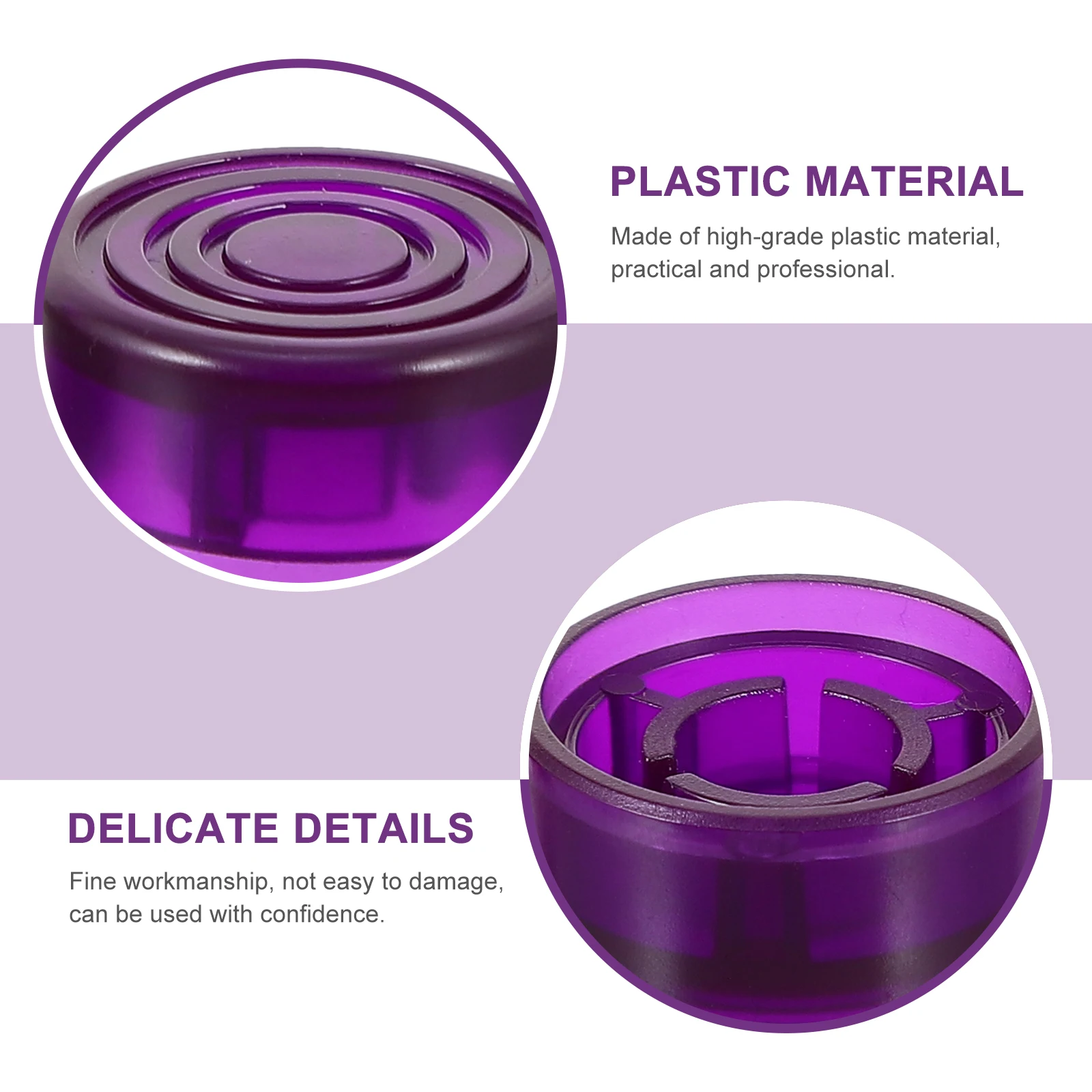 

Professional Plastic Guitar Effect Toppers 6Pcs Footswitch Caps Protective Knobs Accessories For Beginners