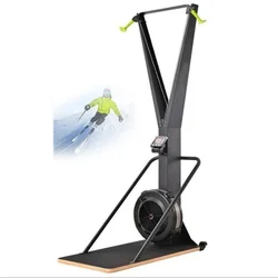 High Quality Cardio Indoor Wind Resistance Cardio Exercise Ski Machine With Display Monitor