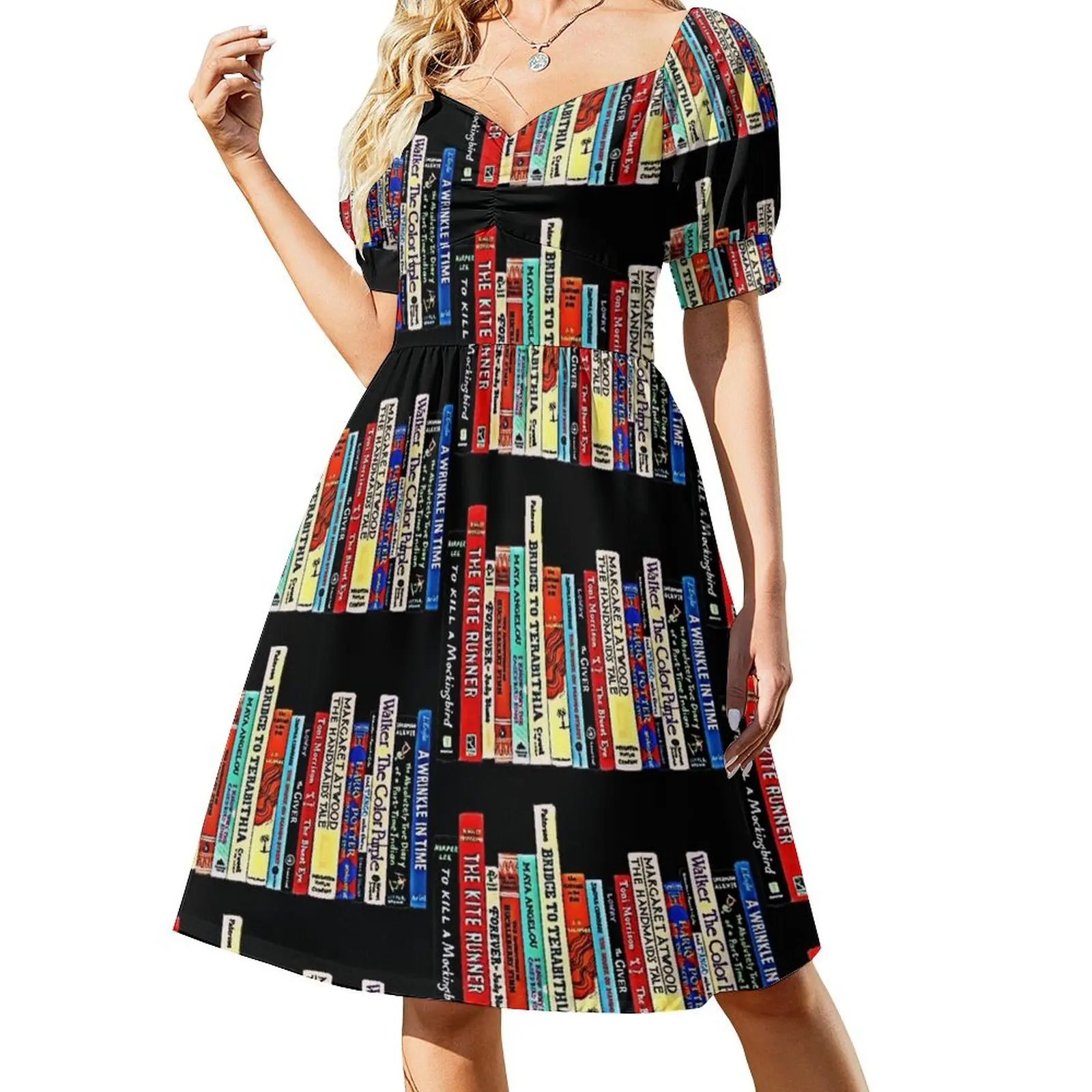 

Banned Books Short Sleeved Dress dresses for official occasions sexy dress women dress