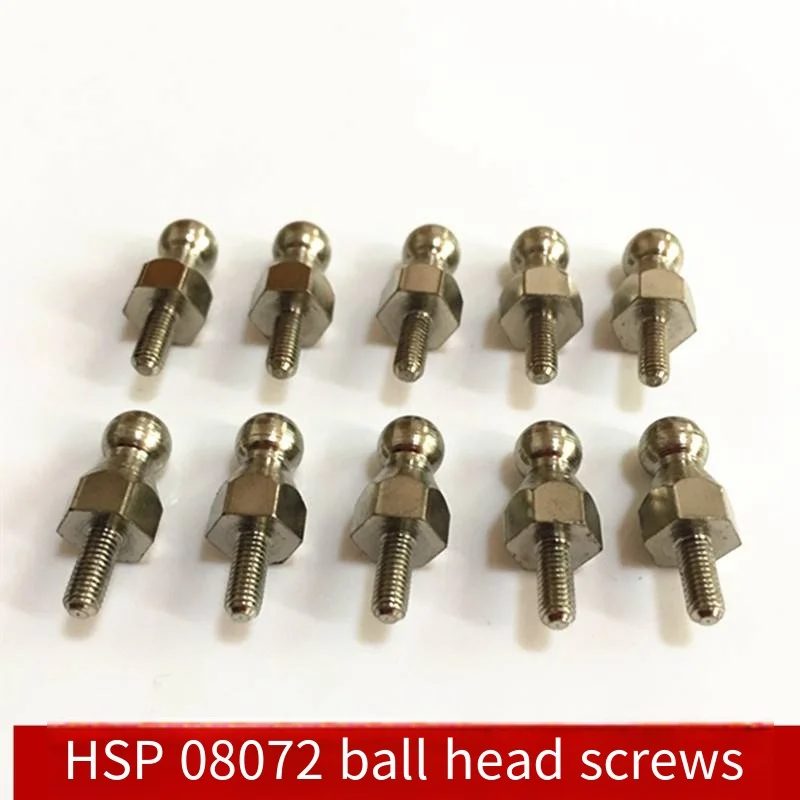 HSP Unlimited 1 To 10 Part Number 08072 Metal Shock Absorber Ball Head For 94111 94188 Etc