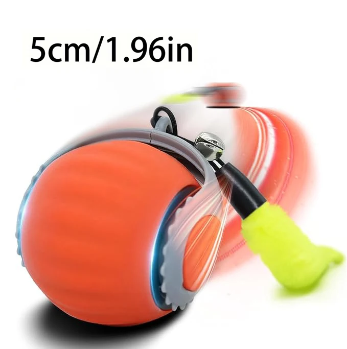 Intelligente Katzenspielzeugbälle Automatischer Interaktiver Elektrischer Rollender Teaser USB-Aufladbarer Beweglicher Hüpfball für Katzen Katzenprodukte