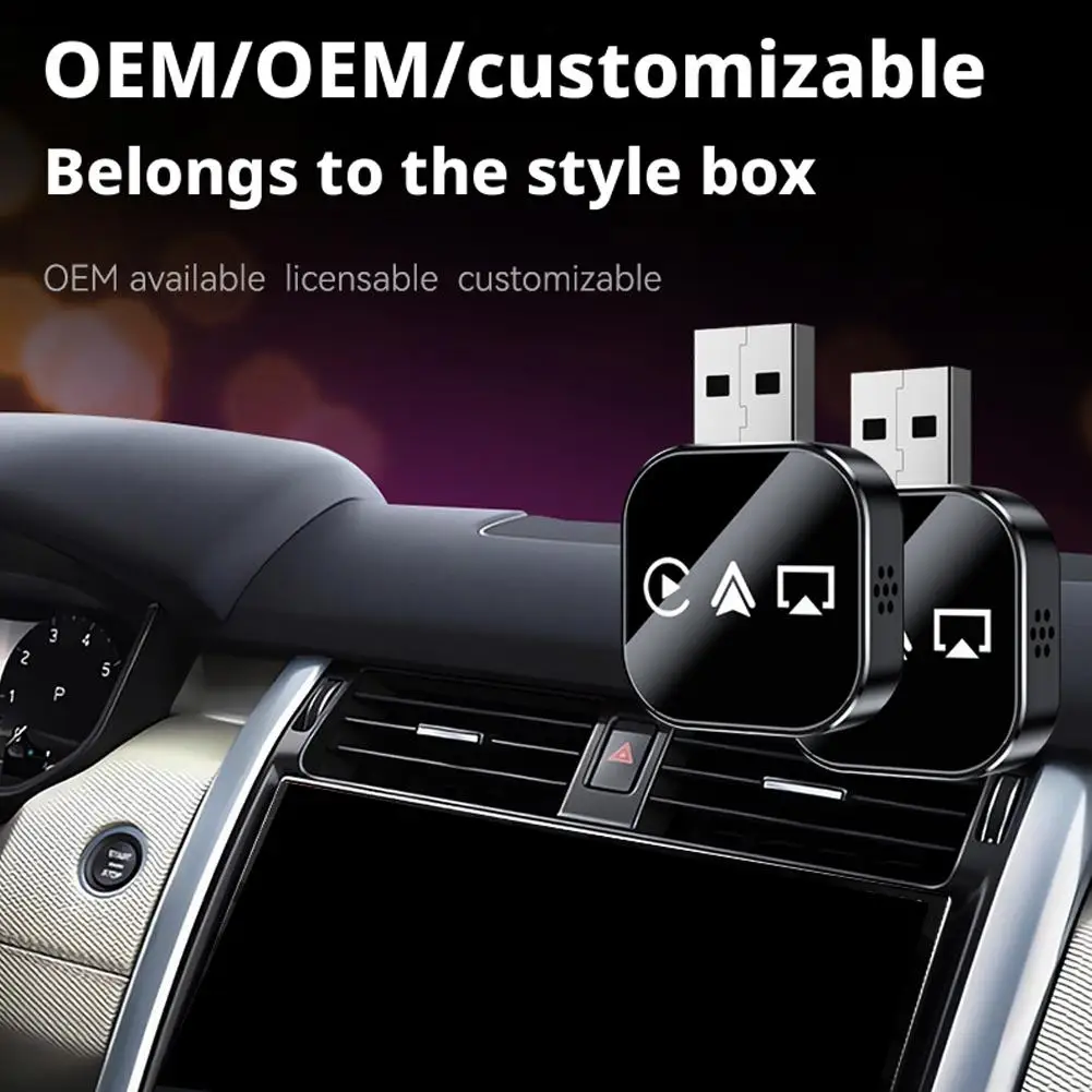 3 في 1 رابط ذكي دونغل التوصيل اللعب اللاسلكية Carplay سيارة AI صندوق واي فاي أندرويد محول السيارات Airplay متصل صندوق ذكي #4