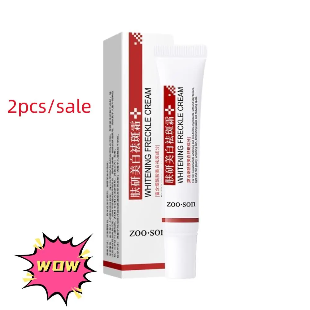 2PCS Effective Whitening Freckle Cream Remove Dark Spot Face Cream Removal Melasma Lighten Brighten Skin Care