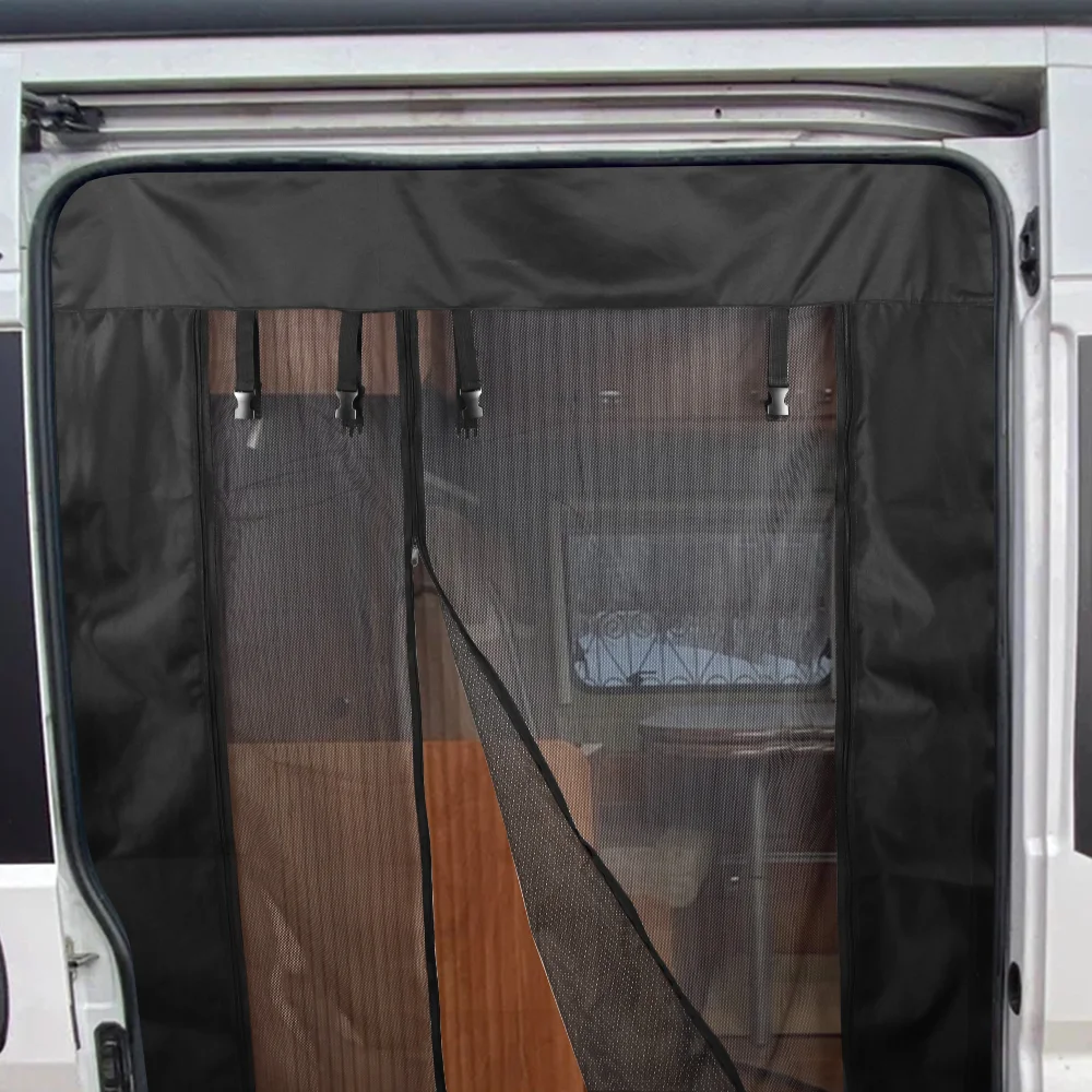 1PC Caravan Insect Screen Mosquito/Fly Screens Net For Mercedes Benz Sprinter High Roof ​Ford Car Shading Curtains Accessories - view 4