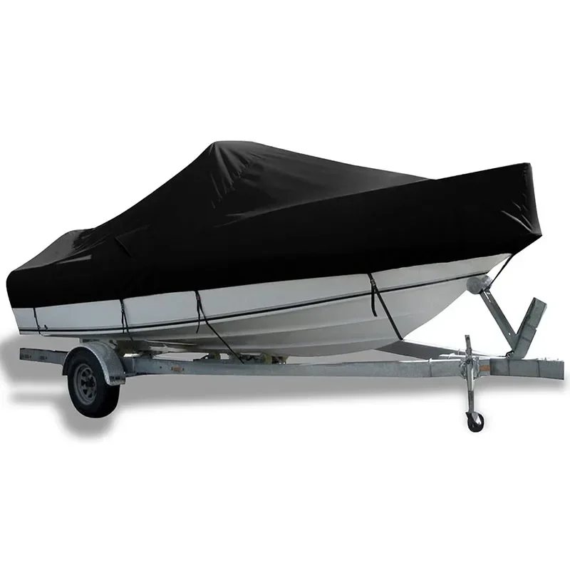 

New 600D Heavy Duty Waterproof and UV-Proof V-Shaped Oxford Cloth Boat Cover