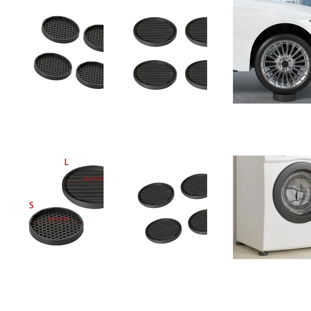 

Furniture Risers Made From Rubber for Families and Offices Provide Secure Support high quality