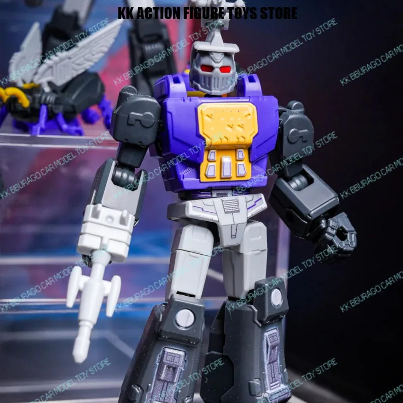 Blokees Transformation Galaxy V9 boîte aveugle figurines d'action licorne planète Arcee coloré Transparent Megatron enfants anniversaire