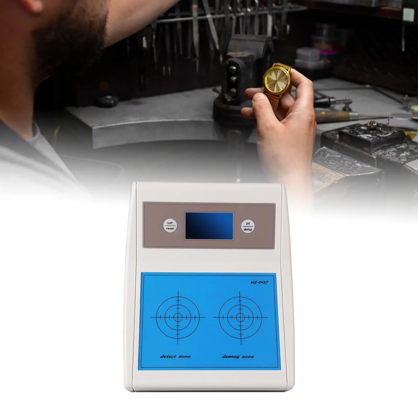 

Watch Demagnetizer Maintenance Electrical Demagnetizing Tool Portable for Studio