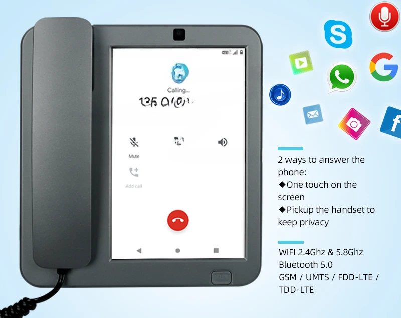 KT5 Mobile Portable Android 10.1 Operating System VoLTE