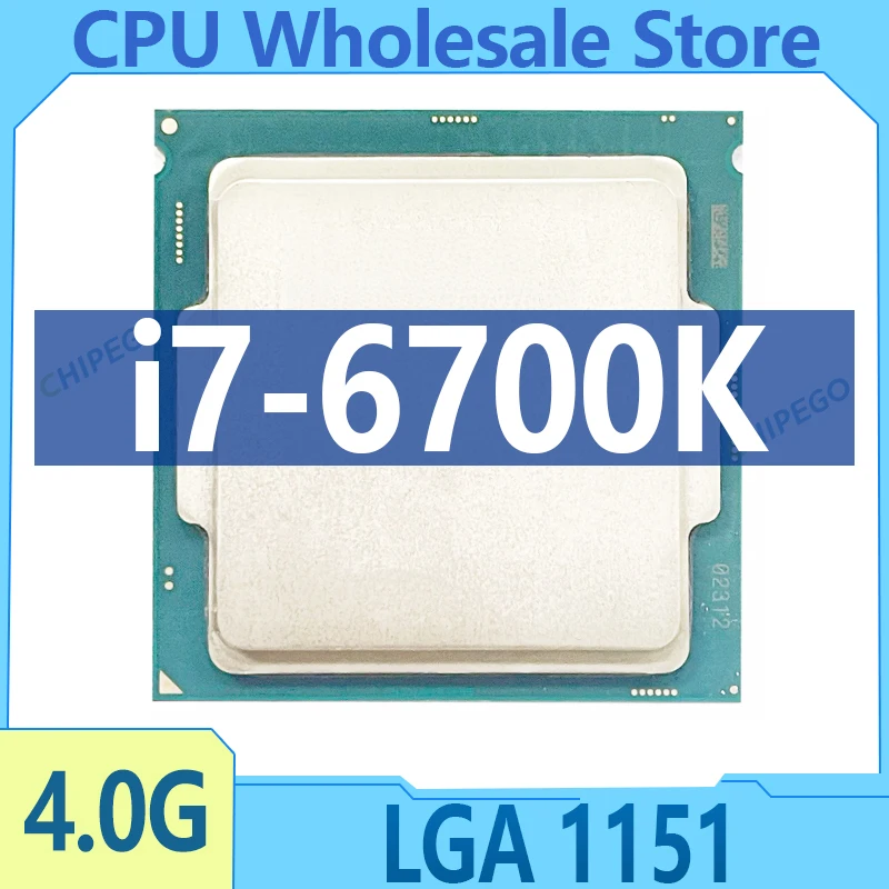 Core i7-6700k i7 6700K i7 6700 K 4.0 GHz Used Quad-core Eight-Thread 91W CPU LGA 1151