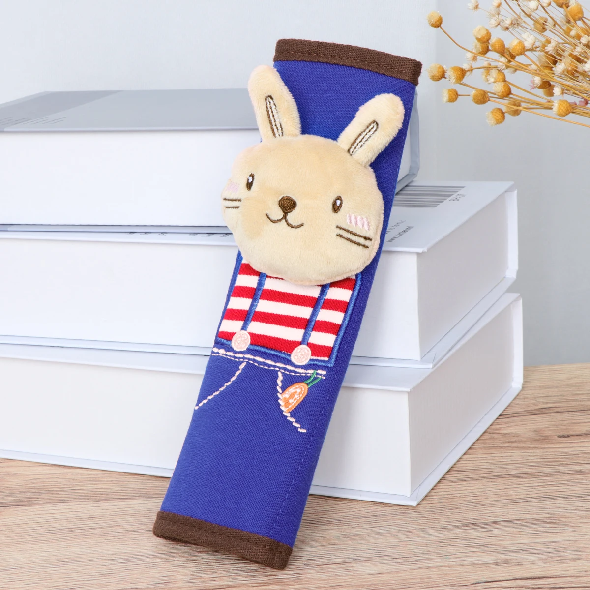 غطاء أمان كرتوني، وسادة كتف مبطنة ناعمة، أنماط ملونة لحزام عربة الأطفال