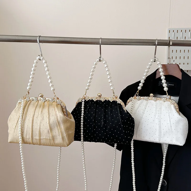 حقيبة يد فاخرة لعام 2025 للنساء، محفظة كتف متعددة الاتجاهات من الجلد الطبيعي، حقيبة حمل بسيطة للعمل والاستخدام اليومي