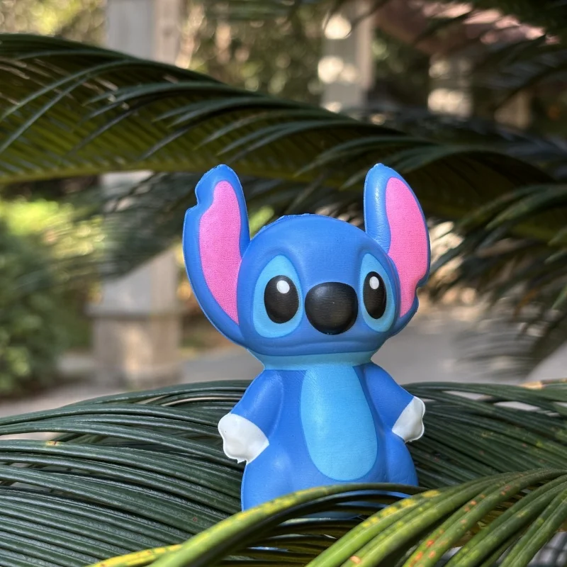 Stitch Stress Relief With Slow Rebound Squishy Toys Cute Decompression Cartoon Anime Doll Gift For Birthday Halloween Christmas