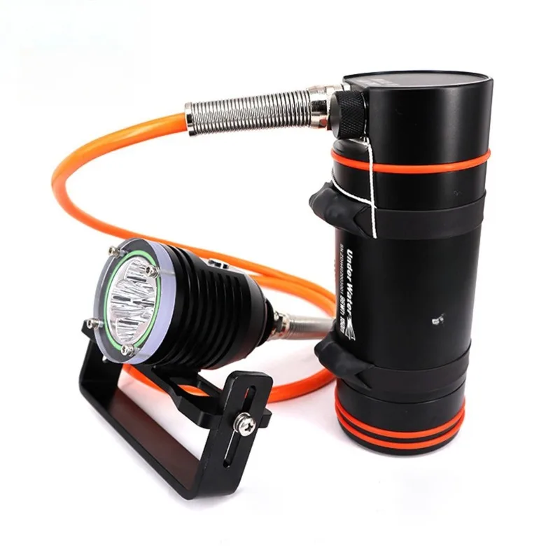 

Split underwater lighting Diving flashlight Strong light flashlight Waterproof charging Archon