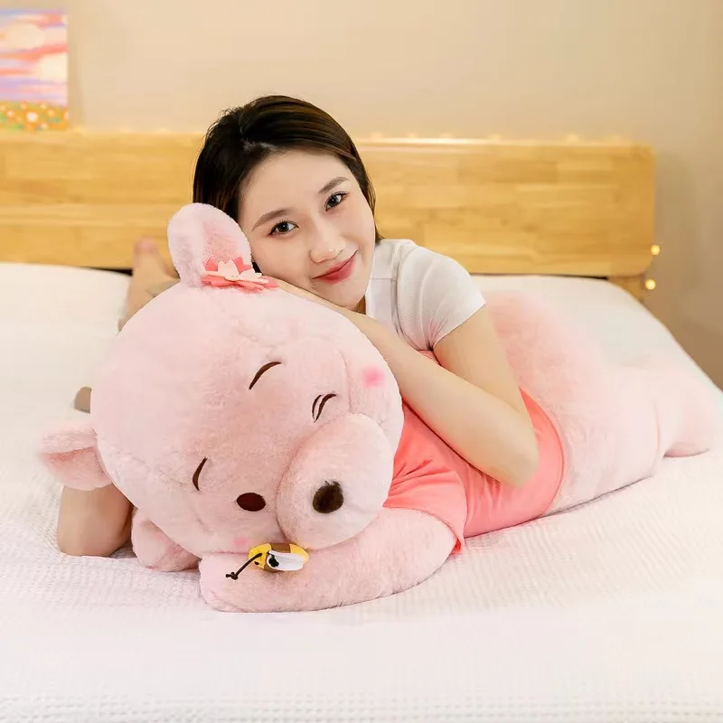 40-100CM New Disney Winnie the Pooh Bear Doll Cartoon Plush Toy Cute Anime Soft Pillow Stuffed Kawaii Children's Birthday Gift