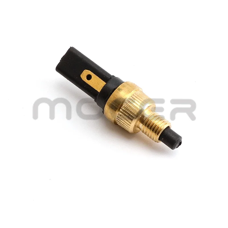 Luz de freno de motocicleta Universal de cobre de 6mm, luz trasera delantera y trasera, interruptor de embrague, enchufe para Honda Yamaha