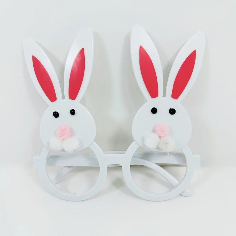 Creative Easter Cartoon Cute Chick Egg Decoration Glasses Funny Holiday Dress Up Rabbit Ears Frames Children's Toys Holiday Gift