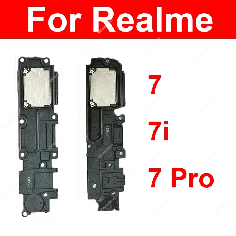

Громкий динамик, зуммер для Realme 7 7i 7 Pro 5G, громкоговоритель, зуммер, гибкий кабель, запасные части