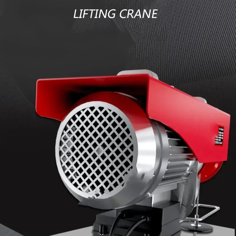 

Upgrade New PA300 Household Miniature Electric Hoist Crane 220V/650W Portable Remote Control Jack With Wire Flat Winch Jack
