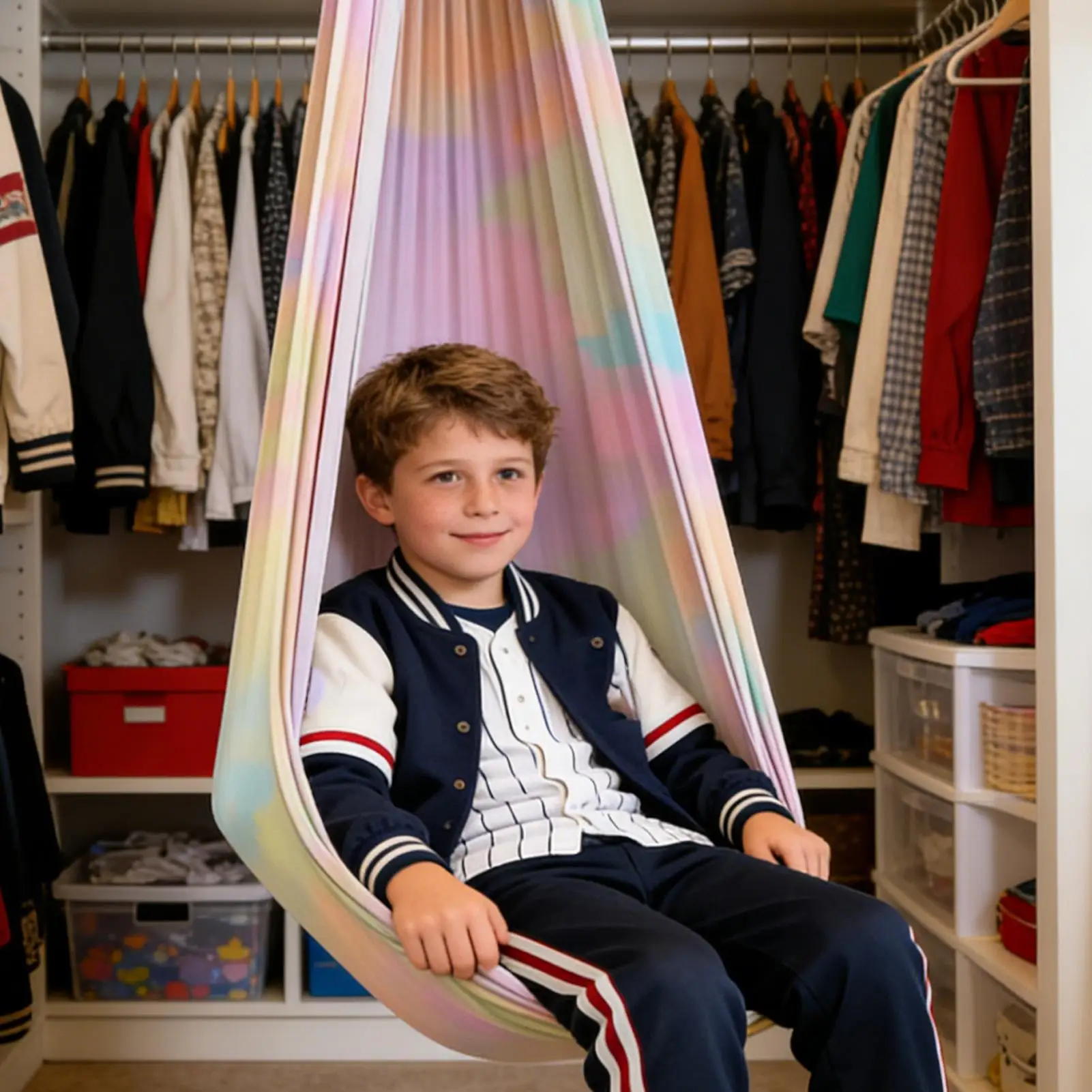 

Эластичный гимнастический балансир для дома с высокой нагрузочной способностью для игровой комнаты, спальни, гостиной, детского сада, для успокоения и релаксации