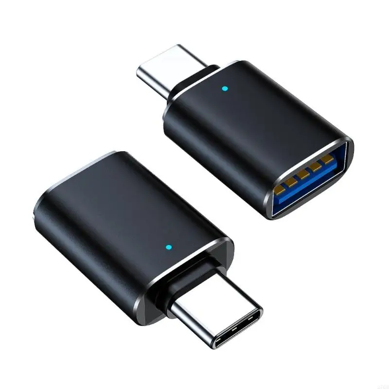 270B 2PCS USB C إلى محول USB USB OTG متوافق مع الهواتف الذكية من النوع C التواصل بسلاسة مع الأجهزة المختلفة