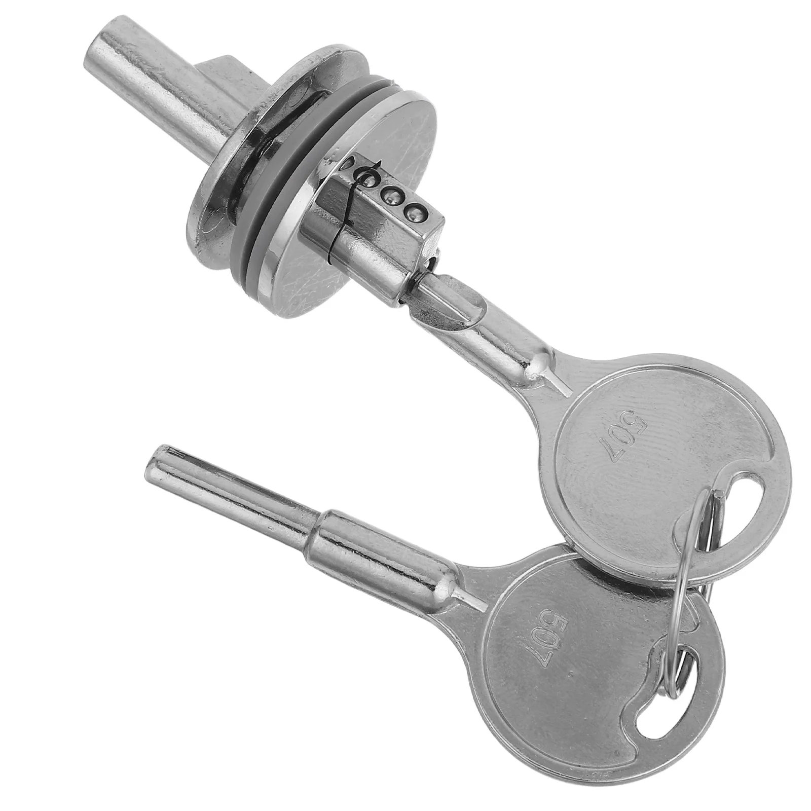 عرض قفل قفل الباب الزجاجي لعرض الثلاجة خزانة باب ثلاجة صغيرة انزلاق زجاج عرض Caselock مع مفتاح