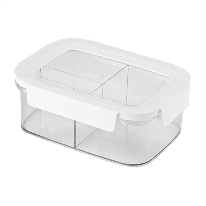 Meal Prep Container Food Prep Lunch Box Refrigerator Organizer Fruit Storage Container For Adults Teens Kids Salad Berry Lettuce