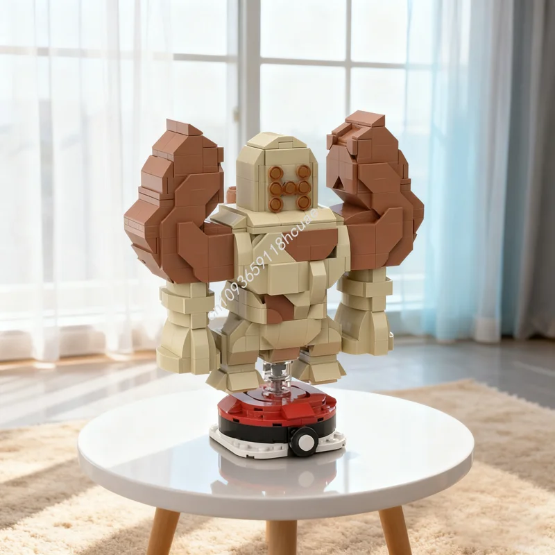 

750 шт. MOC Regirock Brickheadzed модель строительные блоки архитектура сборка игрушки DIY идея рождественские подарки образование кирпич дети