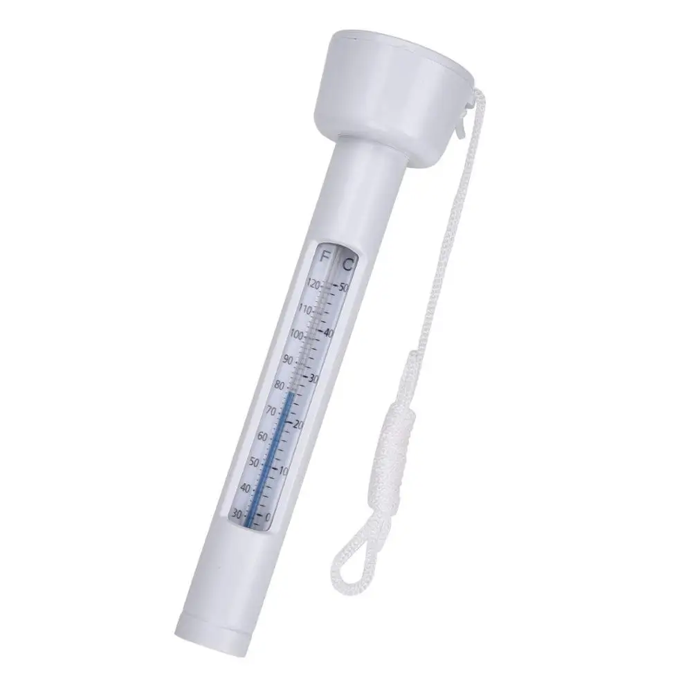 

Floating Pool Thermometer with String Buoy Thermometer for Outdoor/Indoor Spa Swimming Pools Baby