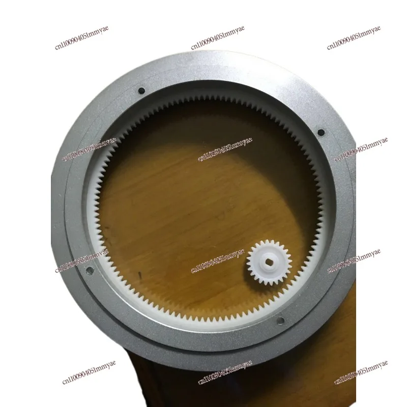 

Turntable Aluminum Turntable Two-way Electric Display Stand Display Stand, Gear Accessories Electric Dining Table Accessories