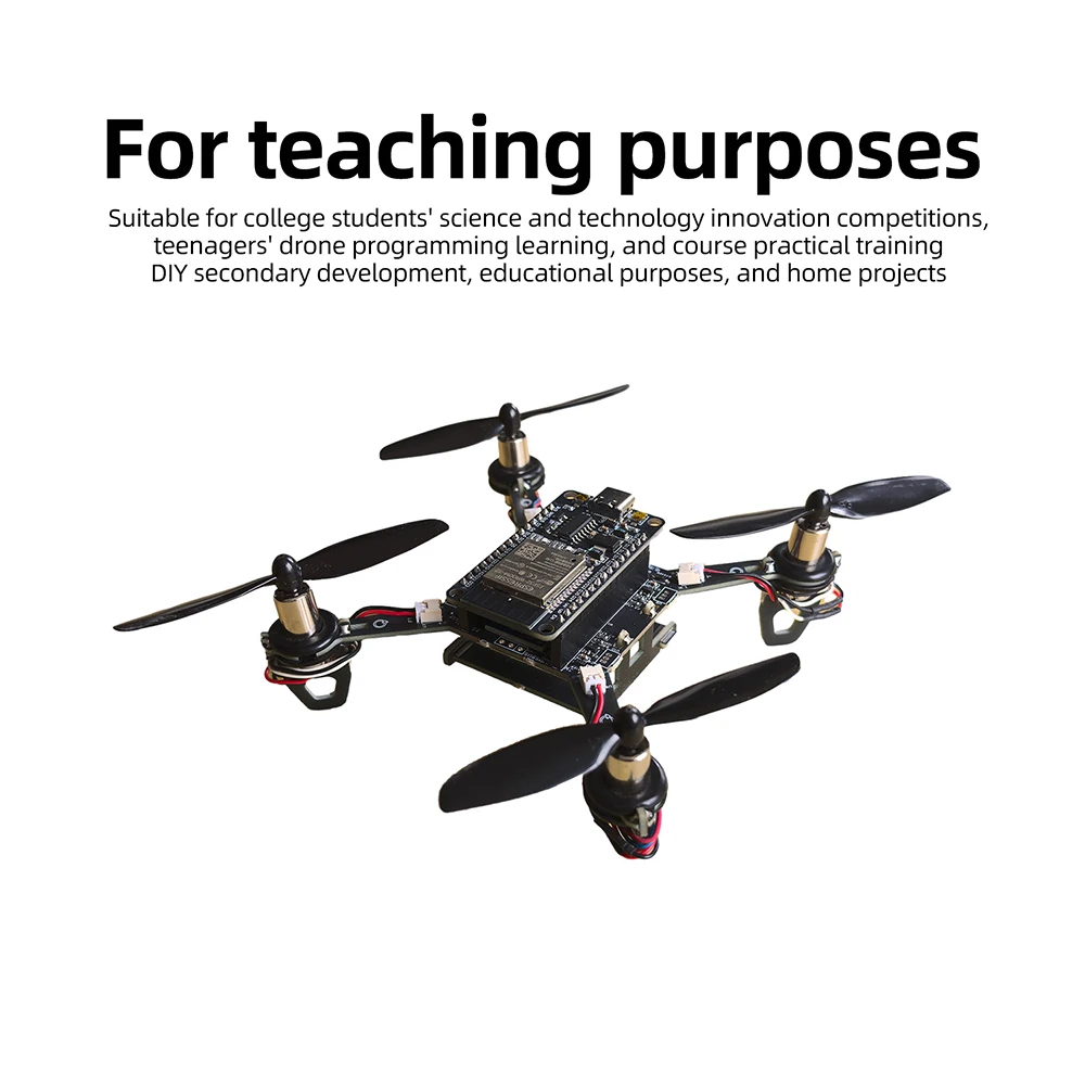 ESP32 Drone DIY Kit E1 Open Source Mini ESP32-S3 Dual 240MHz Processor 716 Motor FOR Drone Programming Learning DIY Assembly