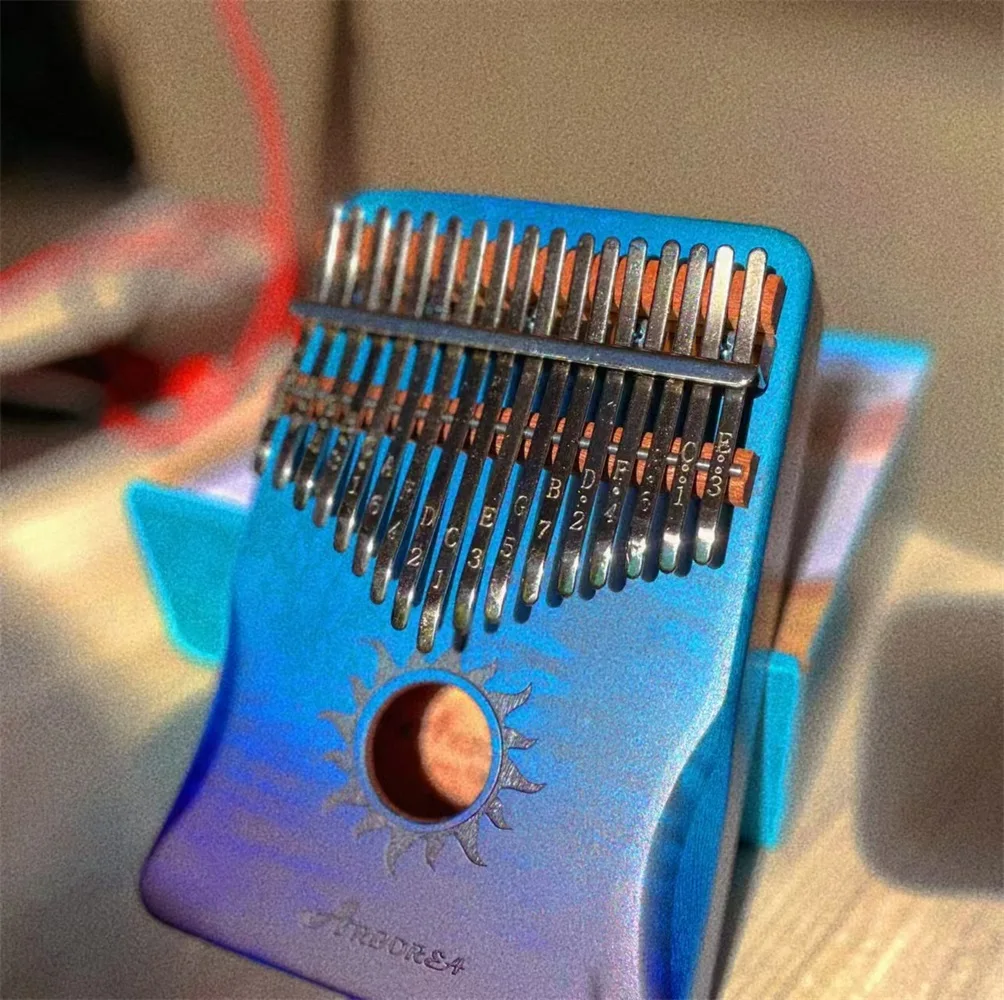 

Arborea 17-клавишное портативное пианино Kalimba для большого пальца, фортепиано с поворотом, школьница, музыкальные инструменты, подарки для начинающих и детей