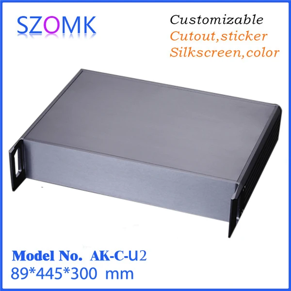SZOMK OEM personalizado 19 polegadas 1u 2u 3u 4u caixa de gabinete de montagem em rack de rede portátil