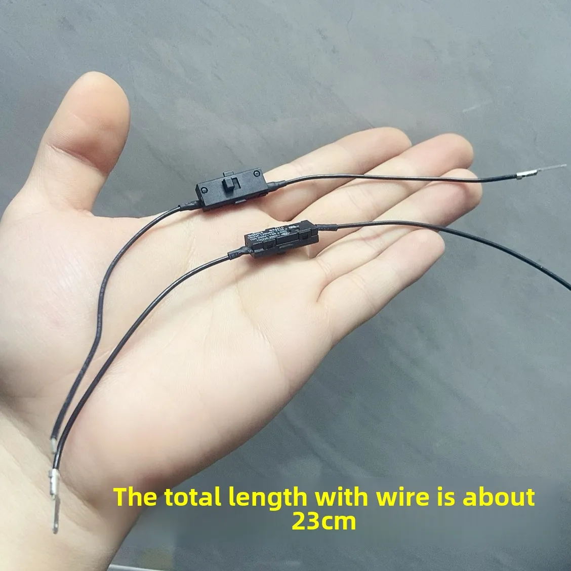 1تكيف مع مفتاح الطاقة لمجفف الشعر للكمبيوتر الشخصي مع مفتاح لوحة دفع منزلق لتبديل الحبل