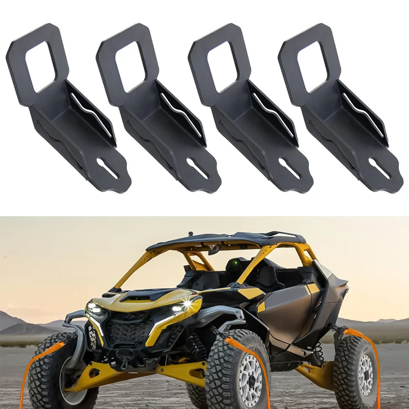

4 шт., кронштейны, крючки, аксессуары для Can Am Maverick Max X3 Max R RR 4x4 XRC XMR XDS DS Turbo DPS 2/4 двери 2017-2025