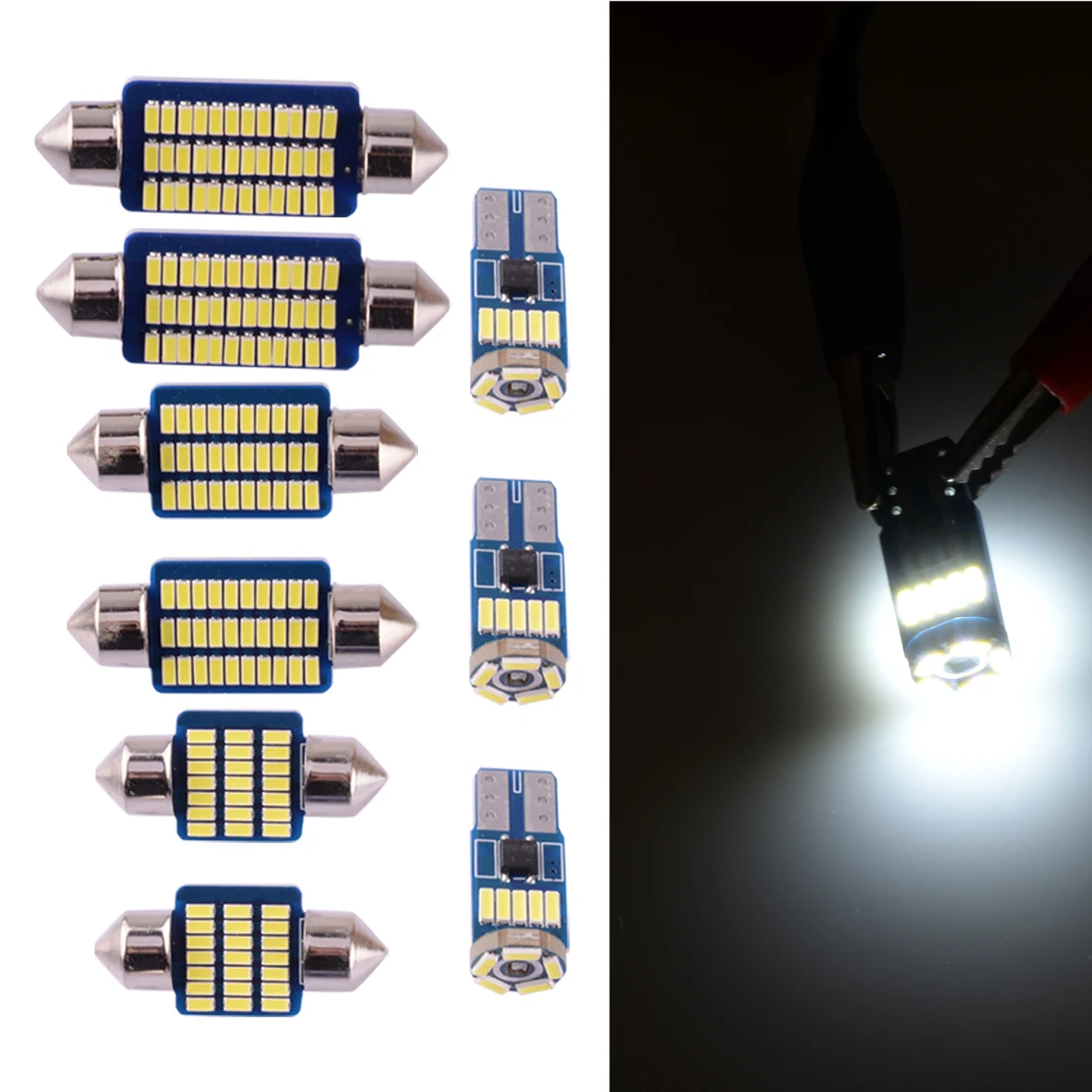 Car Interior LED Light Bulbs Package Kit Fit For Land Rover Range Rover Sport L320 2005-2008 2009 2010 2011 2012 2013 DC 12V