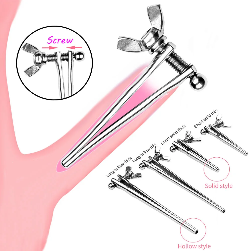 

BDSM Metal Adjustable Horse Eye Dilator Sex Tool For Men Urethral Catheter Penis Plug Stimulator Masturbation Ejaculation Delay