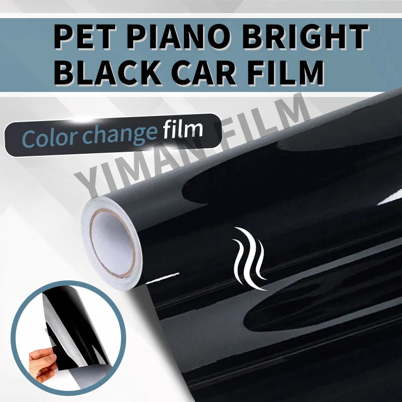 

Глянцевые яркие черные наклейки для автомобиля, виниловые наклейки для мотоцикла, пленка, обертка, автомобильные наклейки, экстерьер автомобиля, авто