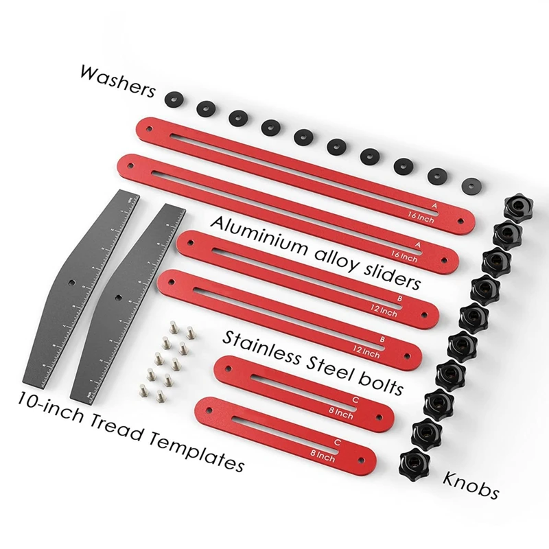 

Stair Tread Template Fixture Stair Template Tool,Stair Tread Gauge Template,Stair Tread Measuring Tool,Stair Gauge
