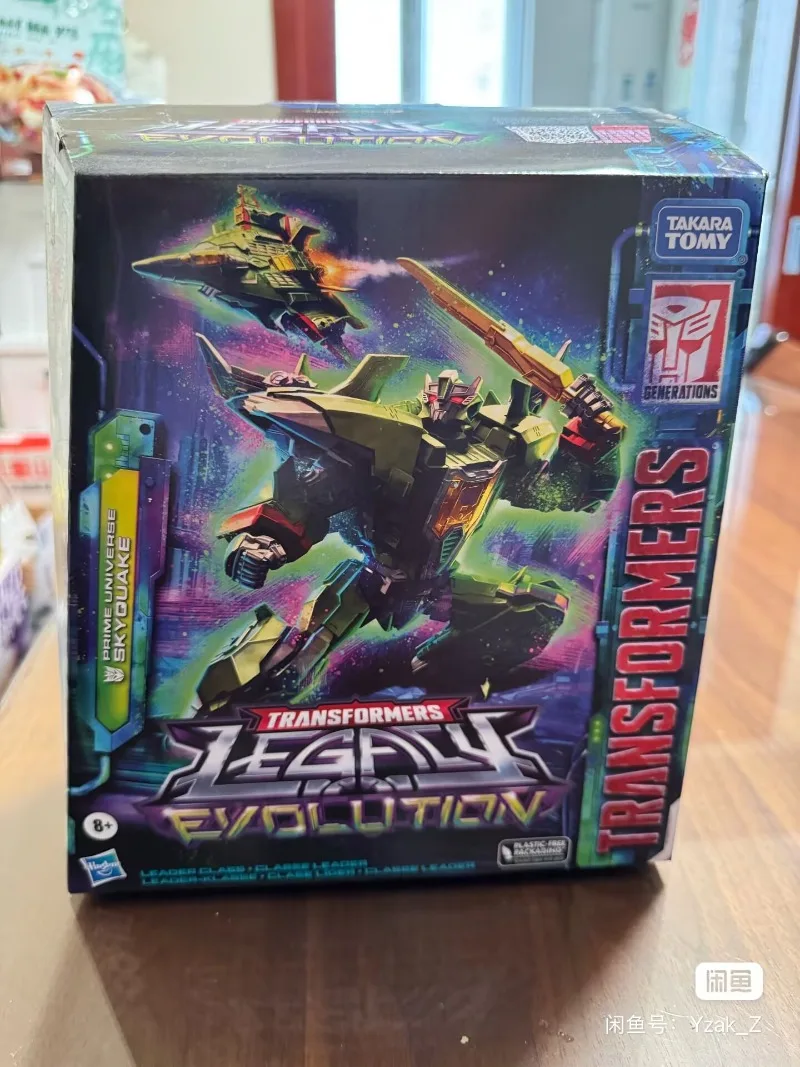 

Takara Tomy Hasbro Transformers Legacy Evolution Skyquake Leader Prime Universe Skyquake Action Figure Toy Collection Hobby Gift