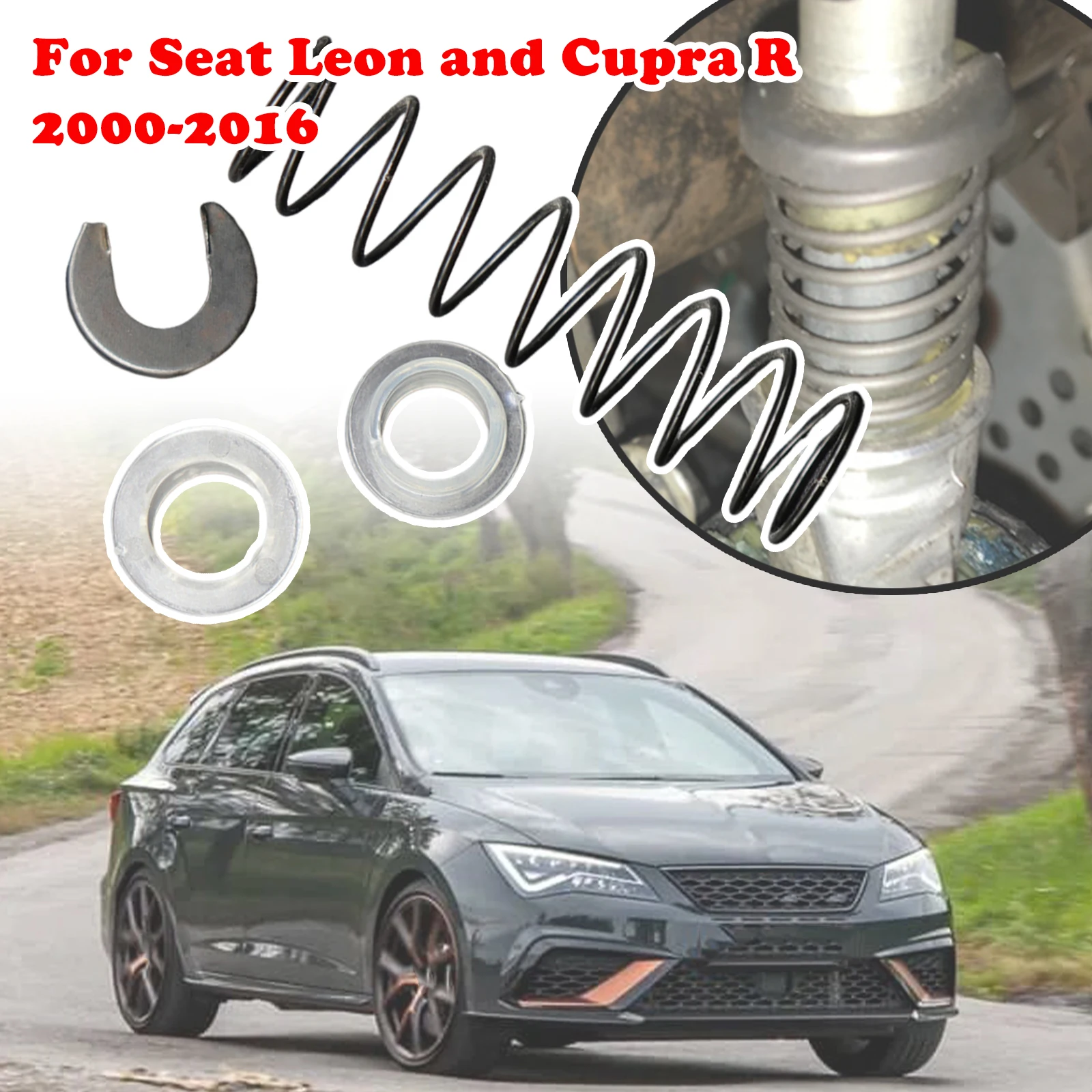 For Seat Leon and Cupra R Rubber Manual Gearbox Lever Shifter Shaft Bushing Kit Reverse Gear Shifting Issue Fix Spare Parts 2000