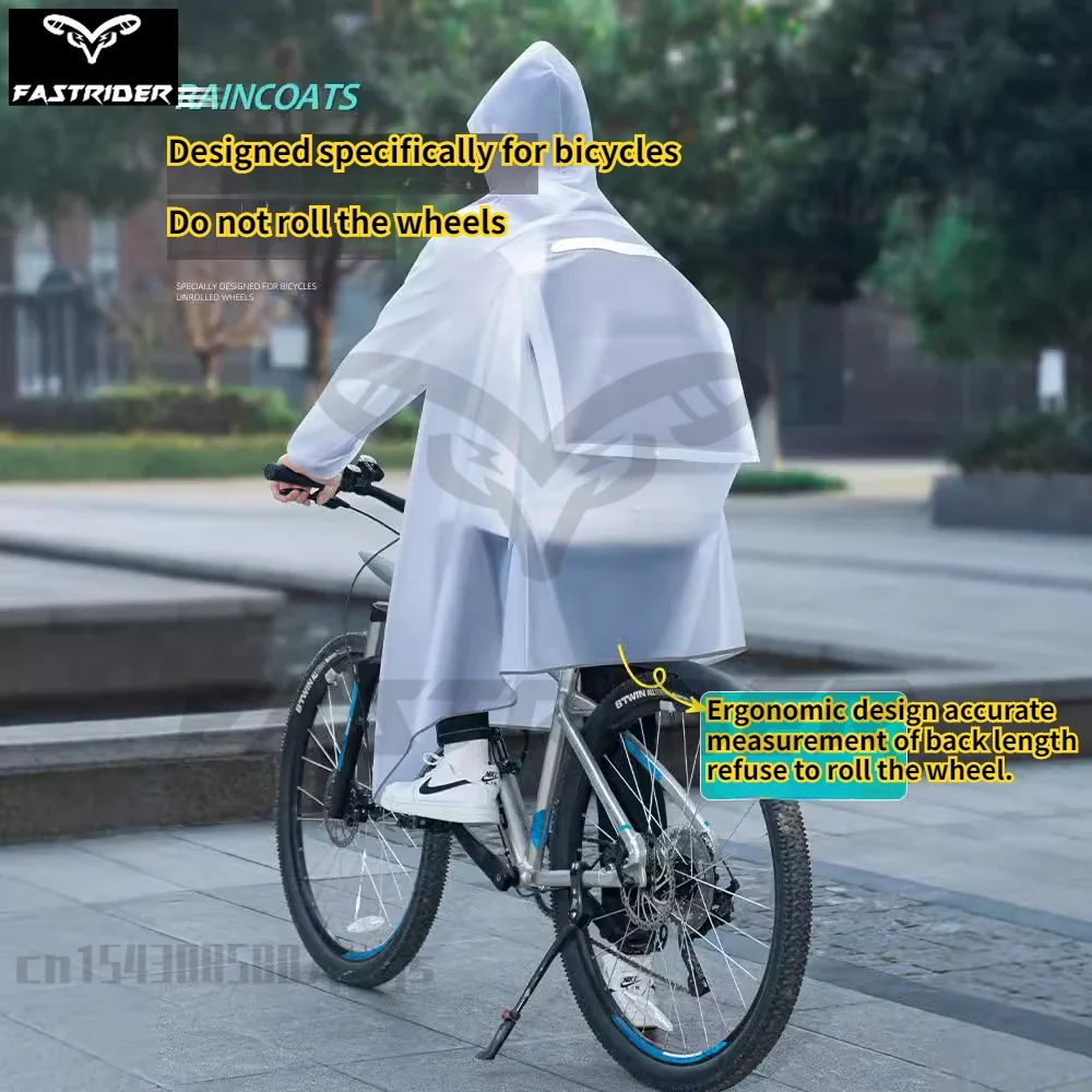 Bicycle Raincoat Mountain Bike Riding Students Men and Women Single Full Body Rainstorm Proof Poncho Riding Waterproof Jacket