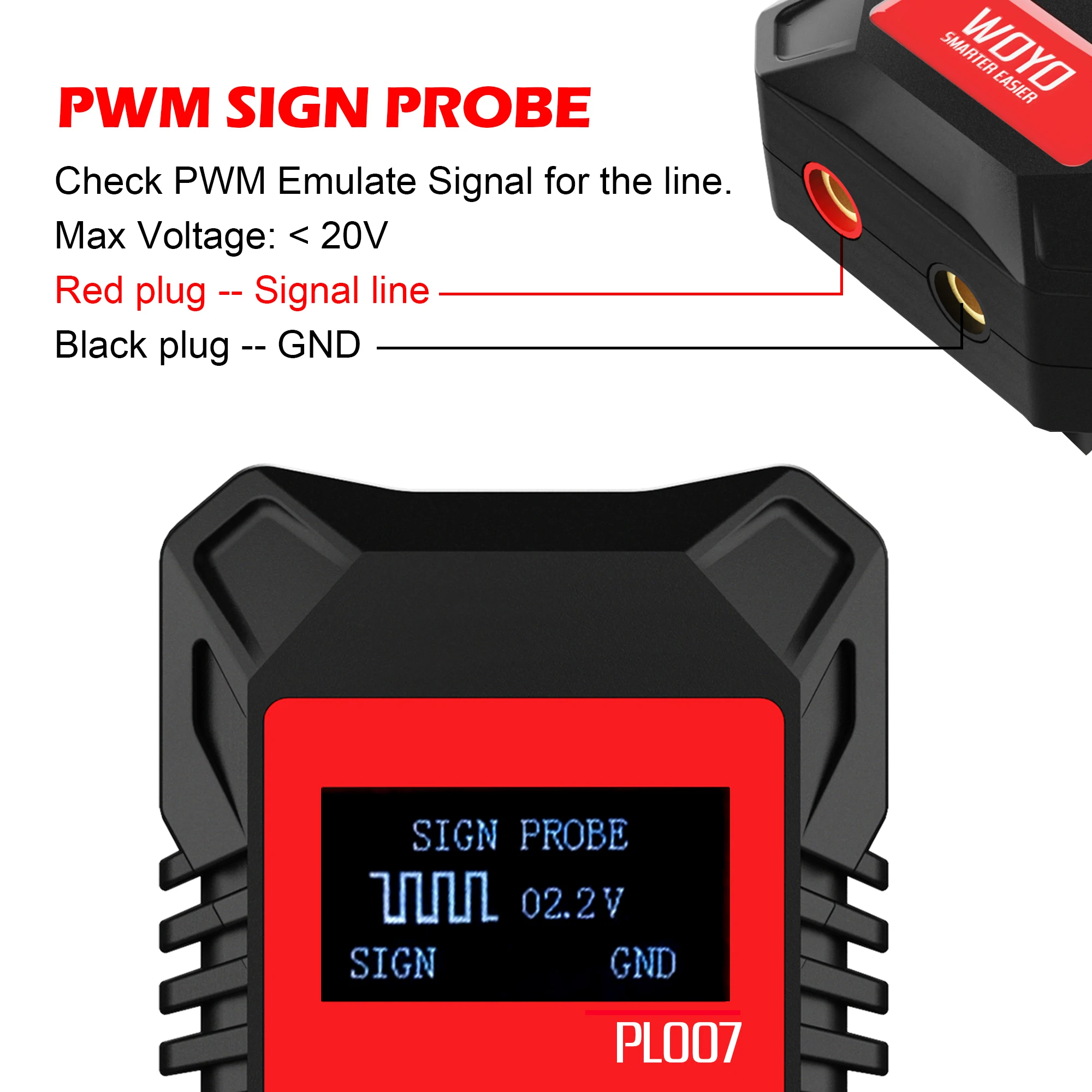 PL007 PRO 3.0 CAN BUS Tester mit Wireless-Signalempfänger, LIN BUS Analyzer & PWM-Signal Detektor für Kfz-Diagnose – Detail 9